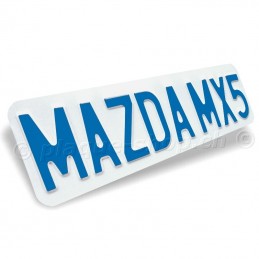 Plaques autos suisses personnalisées MAZDA MX5
