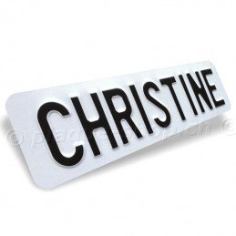 Targhe personalizzate svizzere CHRISTINE