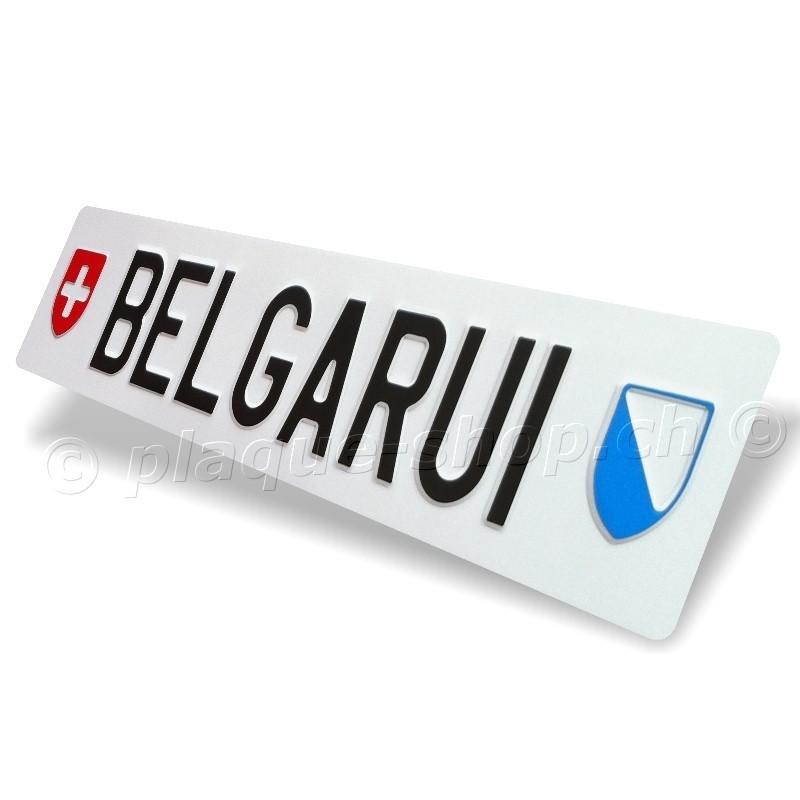 Nanofilm Adesivo Per Targhe Auto - Pellicola Riflettente Anti-Rilevamento Per Numeri Di Targa (Bianco, Misura M) - Foto 4